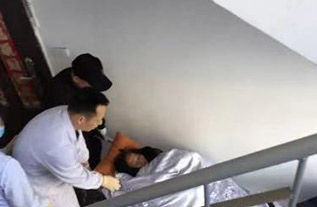 台安县病人院后返乡