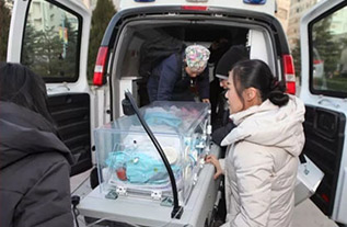 台安县妇婴监护型护送